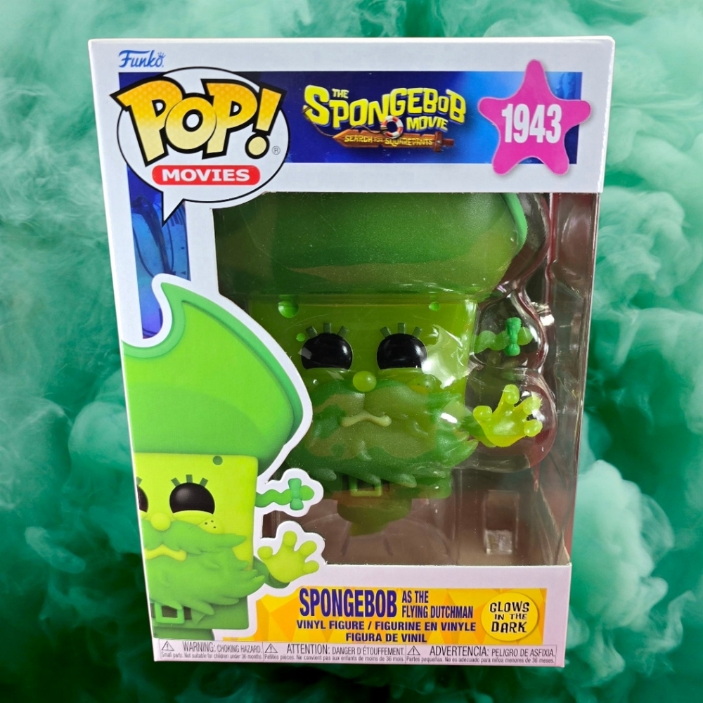 Spongebob as The Flying Dutchman Funko # 1943 (Nib) With Pop Protector
